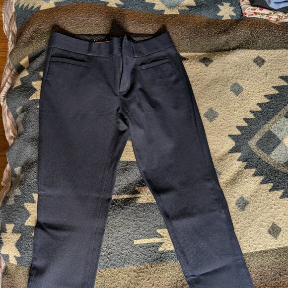 Navy Banana Republic Sloan Pants, Size 2 - Picture 1 of 4